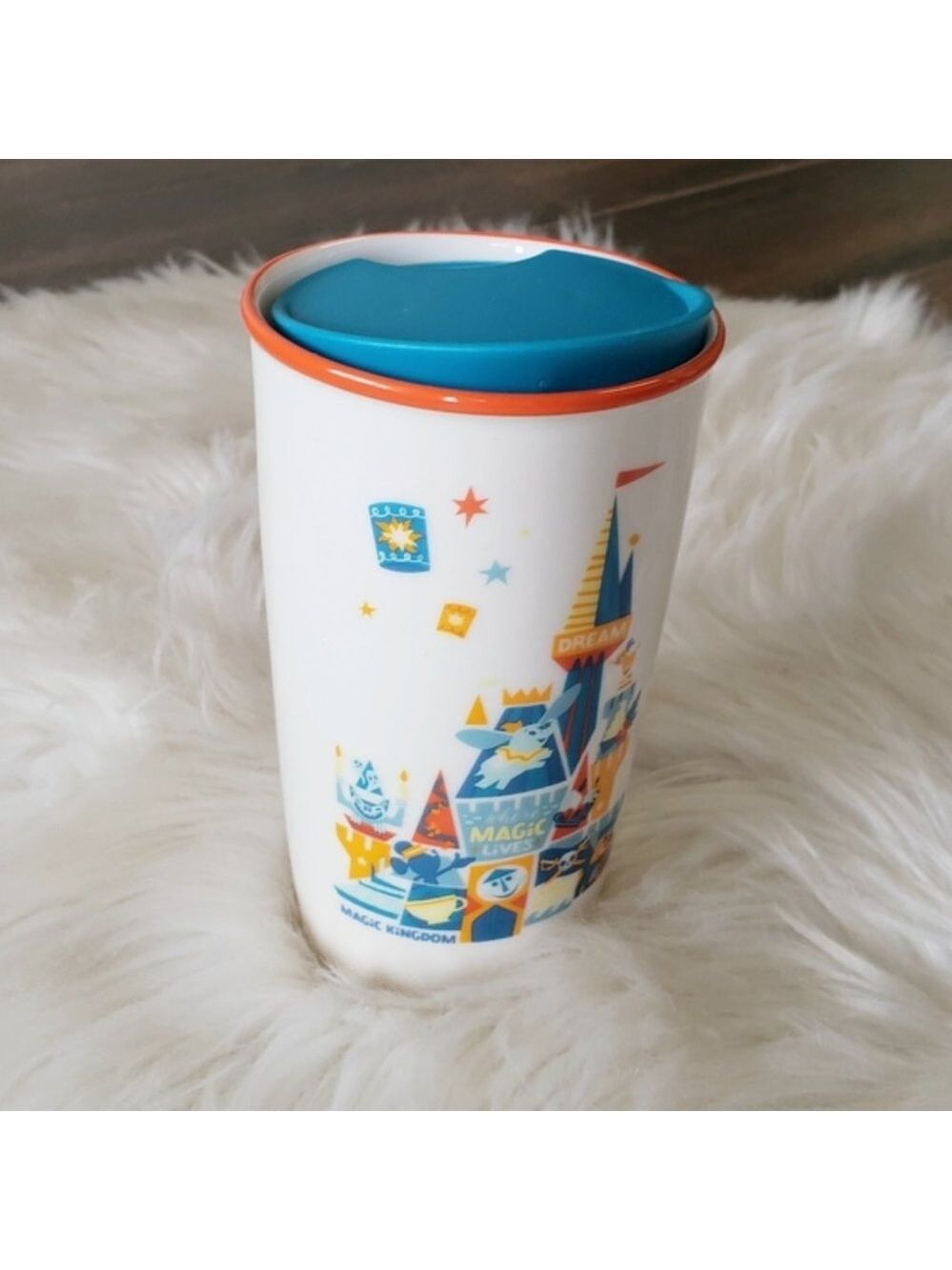 Disney Starbucks Magic Kingdom Ceramic Tumbler - Picture 7 of 12